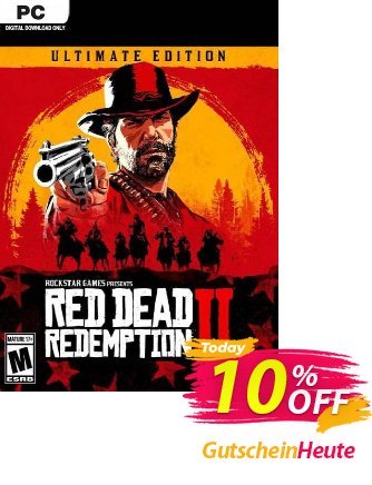 Red Dead Redemption 2 - Ultimate Edition PC + DLC Gutschein Red Dead Redemption 2 - Ultimate Edition PC + DLC Deal Aktion: Red Dead Redemption 2 - Ultimate Edition PC + DLC Exclusive Easter Sale offer 