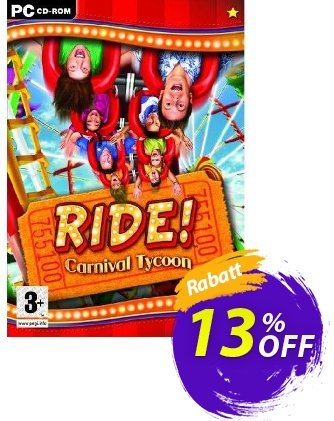 Ride! Carnival Tycoon (PC) Coupon, discount Ride! Carnival Tycoon (PC) Deal. Promotion: Ride! Carnival Tycoon (PC) Exclusive Easter Sale offer 