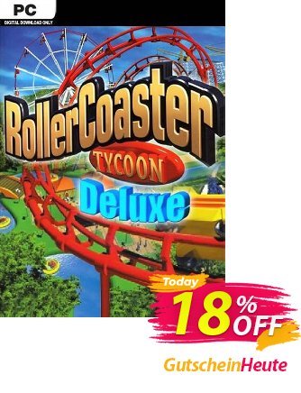 RollerCoaster Tycoon Deluxe PC Gutschein RollerCoaster Tycoon Deluxe PC Deal Aktion: RollerCoaster Tycoon Deluxe PC Exclusive Easter Sale offer 