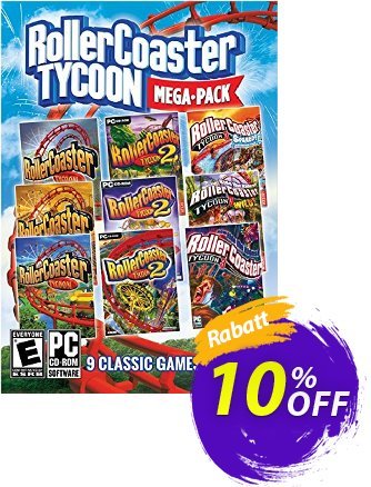 Rollercoaster Tycoon Mega Pack PC Coupon, discount Rollercoaster Tycoon Mega Pack PC Deal. Promotion: Rollercoaster Tycoon Mega Pack PC Exclusive Easter Sale offer 
