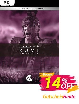 Rome: Total War - Collection PC Gutschein Rome: Total War - Collection PC Deal Aktion: Rome: Total War - Collection PC Exclusive Easter Sale offer 