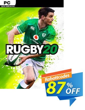 Rugby 20 PC Coupon, discount Rugby 20 PC Deal. Promotion: Rugby 20 PC Exclusive Easter Sale offer 