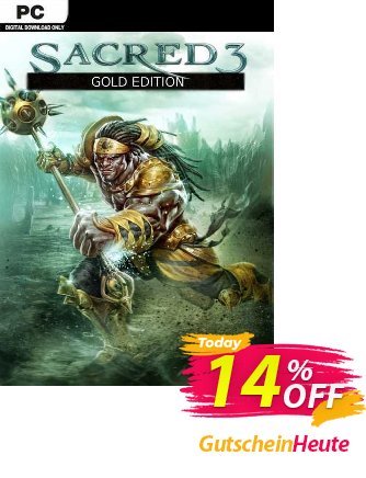 Sacred 3 Gold PC Coupon, discount Sacred 3 Gold PC Deal. Promotion: Sacred 3 Gold PC Exclusive Easter Sale offer 