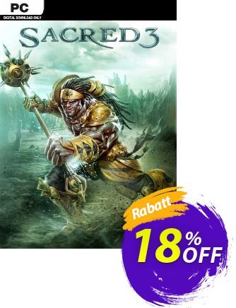 Sacred 3 PC Coupon, discount Sacred 3 PC Deal. Promotion: Sacred 3 PC Exclusive Easter Sale offer 