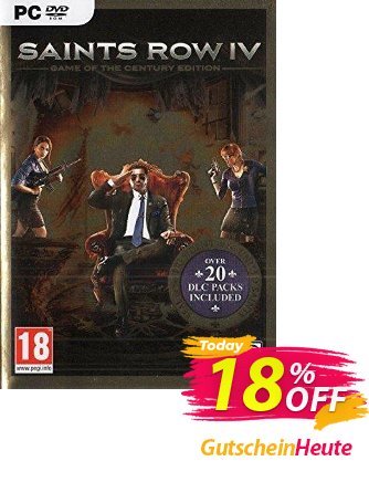 Saints Row 4: Game of the Century Edition PC Gutschein Saints Row 4: Game of the Century Edition PC Deal Aktion: Saints Row 4: Game of the Century Edition PC Exclusive Easter Sale offer 