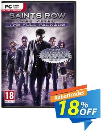 Saints Row The Third: The Full Package PC discount coupon Saints Row The Third: The Full Package PC Deal - Saints Row The Third: The Full Package PC Exclusive Easter Sale offer 