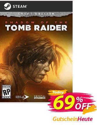 Shadow of the Tomb Raider Croft Edition PC + DLC Gutschein Shadow of the Tomb Raider Croft Edition PC + DLC Deal Aktion: Shadow of the Tomb Raider Croft Edition PC + DLC Exclusive Easter Sale offer 