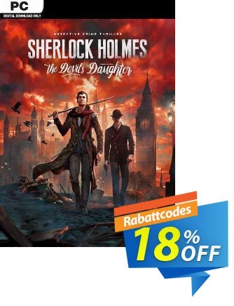 Sherlock Holmes - The Devils Daughter PC Coupon, discount Sherlock Holmes - The Devils Daughter PC Deal. Promotion: Sherlock Holmes - The Devils Daughter PC Exclusive Easter Sale offer 