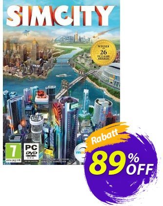 SimCity - PC/Mac  Gutschein SimCity (PC/Mac) Deal Aktion: SimCity (PC/Mac) Exclusive Easter Sale offer 