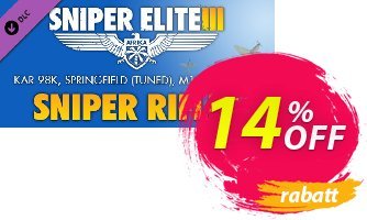 Sniper Elite 3 Sniper Rifles Pack PC discount coupon Sniper Elite 3 Sniper Rifles Pack PC Deal - Sniper Elite 3 Sniper Rifles Pack PC Exclusive Easter Sale offer 