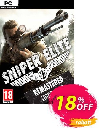 Sniper Elite V2 Remastered Upgrade PC Coupon, discount Sniper Elite V2 Remastered Upgrade PC Deal. Promotion: Sniper Elite V2 Remastered Upgrade PC Exclusive Easter Sale offer 