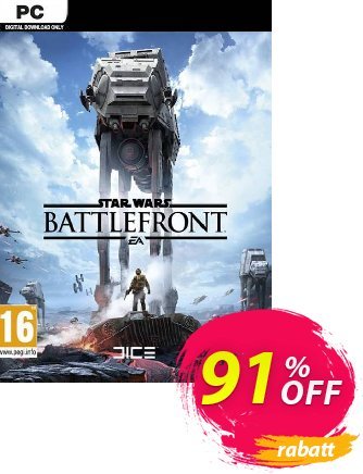 Star Wars: Battlefront PC (EN) discount coupon Star Wars: Battlefront PC (EN) Deal - Star Wars: Battlefront PC (EN) Exclusive Easter Sale offer 