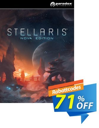 Stellaris Nova Edition PC Coupon, discount Stellaris Nova Edition PC Deal. Promotion: Stellaris Nova Edition PC Exclusive Easter Sale offer 