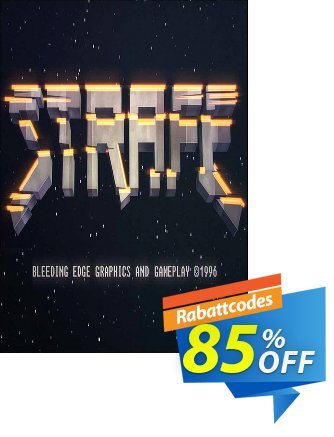 Strafe PC Coupon, discount Strafe PC Deal. Promotion: Strafe PC Exclusive Easter Sale offer 