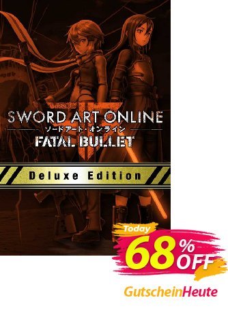 Sword Art Online Fatal Bullet Deluxe Edition PC Gutschein Sword Art Online Fatal Bullet Deluxe Edition PC Deal Aktion: Sword Art Online Fatal Bullet Deluxe Edition PC Exclusive Easter Sale offer 