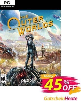 The Outer Worlds PC Gutschein The Outer Worlds PC Deal Aktion: The Outer Worlds PC Exclusive Easter Sale offer 