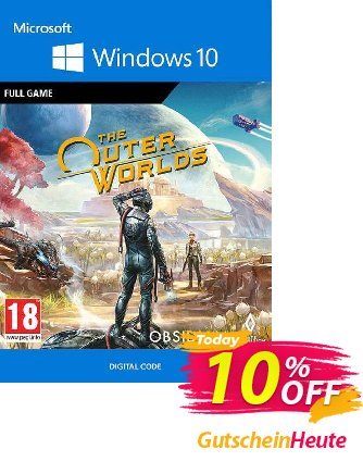 The Outer Worlds - Windows 10 PC discount coupon The Outer Worlds - Windows 10 PC Deal - The Outer Worlds - Windows 10 PC Exclusive Easter Sale offer 