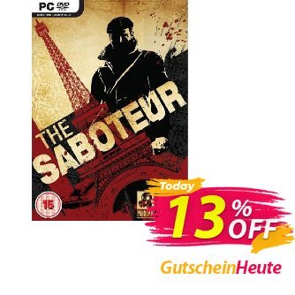 The Saboteur (PC) Coupon, discount The Saboteur (PC) Deal. Promotion: The Saboteur (PC) Exclusive Easter Sale offer 