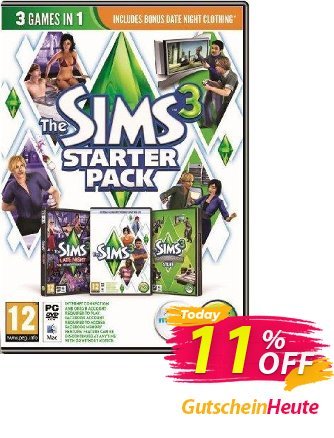 The Sims 3: Starter Bundle PC Gutschein The Sims 3: Starter Bundle PC Deal Aktion: The Sims 3: Starter Bundle PC Exclusive Easter Sale offer 