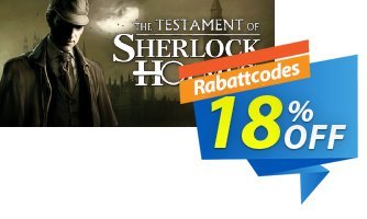 The Testament of Sherlock Holmes PC Gutschein The Testament of Sherlock Holmes PC Deal Aktion: The Testament of Sherlock Holmes PC Exclusive Easter Sale offer 