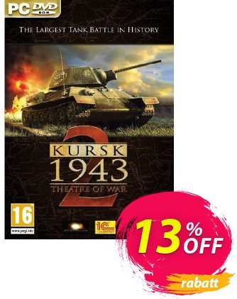 Theatre of War 2: Kursk (PC) Coupon, discount Theatre of War 2: Kursk (PC) Deal. Promotion: Theatre of War 2: Kursk (PC) Exclusive Easter Sale offer 