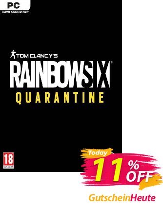 Tom Clancy's Rainbow Six Quarantine PC Coupon, discount Tom Clancy's Rainbow Six Quarantine PC Deal. Promotion: Tom Clancy's Rainbow Six Quarantine PC Exclusive Easter Sale offer 