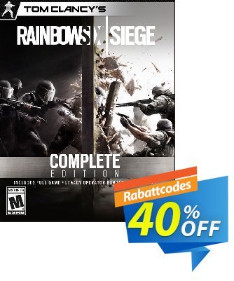 Tom Clancys Rainbow Six Siege Complete Edition PC Gutschein Tom Clancys Rainbow Six Siege Complete Edition PC Deal Aktion: Tom Clancys Rainbow Six Siege Complete Edition PC Exclusive Easter Sale offer 