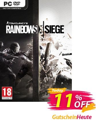 Tom Clancys Rainbow Six Siege PC (ENG) Coupon, discount Tom Clancys Rainbow Six Siege PC (ENG) Deal. Promotion: Tom Clancys Rainbow Six Siege PC (ENG) Exclusive Easter Sale offer 