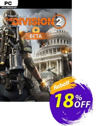 Tom Clancys The Division 2 PC + Beta discount coupon Tom Clancys The Division 2 PC + Beta Deal - Tom Clancys The Division 2 PC + Beta Exclusive Easter Sale offer 