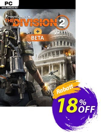 Tom Clancys The Division 2 PC + Beta Gutschein Tom Clancys The Division 2 PC + Beta Deal Aktion: Tom Clancys The Division 2 PC + Beta Exclusive Easter Sale offer 