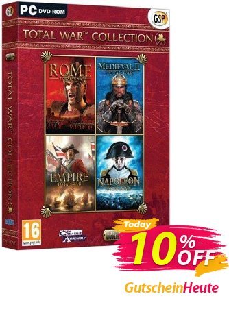 Total War Collection PC Gutschein Total War Collection PC Deal Aktion: Total War Collection PC Exclusive Easter Sale offer 