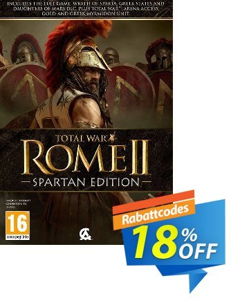 Total War: Rome II 2 – Spartan Edition PC Gutschein Total War: Rome II 2 – Spartan Edition PC Deal Aktion: Total War: Rome II 2 – Spartan Edition PC Exclusive Easter Sale offer 
