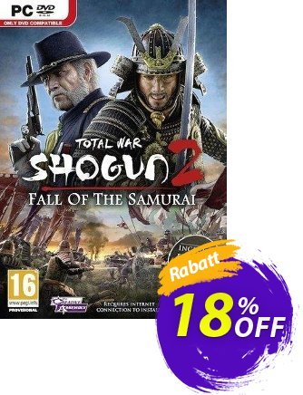 Total War Shogun 2 : Fall Of The Samurai - PC  Gutschein Total War Shogun 2 : Fall Of The Samurai (PC) Deal Aktion: Total War Shogun 2 : Fall Of The Samurai (PC) Exclusive Easter Sale offer 