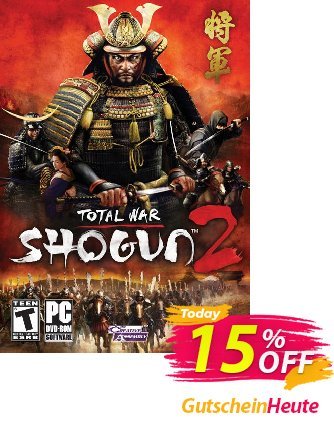 Total War Shogun 2 PC Gutschein Total War Shogun 2 PC Deal Aktion: Total War Shogun 2 PC Exclusive Easter Sale offer 