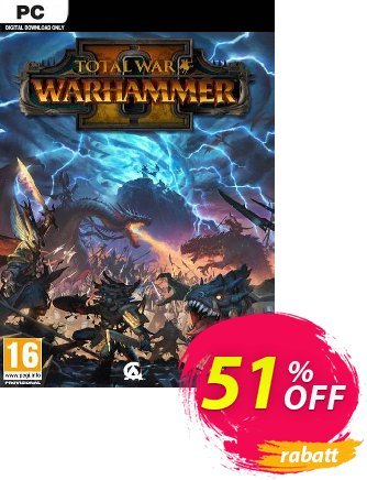 Total War: Warhammer II 2 PC - WW  Gutschein Total War: Warhammer II 2 PC (WW) Deal Aktion: Total War: Warhammer II 2 PC (WW) Exclusive Easter Sale offer 