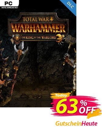 Total War WARHAMMER – The King and the Warlord DLC Gutschein Total War WARHAMMER – The King and the Warlord DLC Deal Aktion: Total War WARHAMMER – The King and the Warlord DLC Exclusive Easter Sale offer 