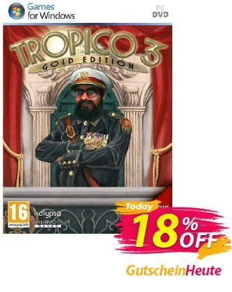 Tropico 3: Gold Edition - PC  Gutschein Tropico 3: Gold Edition (PC) Deal Aktion: Tropico 3: Gold Edition (PC) Exclusive Easter Sale offer 