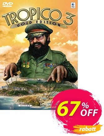 Tropico 3 Gold Edition PC Gutschein Tropico 3 Gold Edition PC Deal Aktion: Tropico 3 Gold Edition PC Exclusive Easter Sale offer 