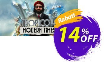 Tropico 4 Modern Times PC Coupon, discount Tropico 4 Modern Times PC Deal. Promotion: Tropico 4 Modern Times PC Exclusive Easter Sale offer 