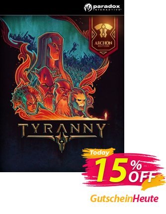 Tyranny - Archon Edition PC Gutschein Tyranny - Archon Edition PC Deal Aktion: Tyranny - Archon Edition PC Exclusive Easter Sale offer 