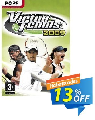 Virtua Tennis 2009 - PC  Gutschein Virtua Tennis 2009 (PC) Deal Aktion: Virtua Tennis 2009 (PC) Exclusive Easter Sale offer 