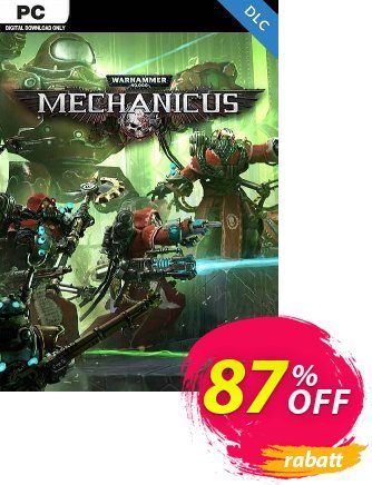 Warhammer 40,000 Mechanicus - Heretek DLC PC discount coupon Warhammer 40,000 Mechanicus - Heretek DLC PC Deal - Warhammer 40,000 Mechanicus - Heretek DLC PC Exclusive Easter Sale offer 