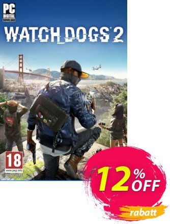 Watch Dogs 2 PC - US  Gutschein Watch Dogs 2 PC (US) Deal Aktion: Watch Dogs 2 PC (US) Exclusive Easter Sale offer 