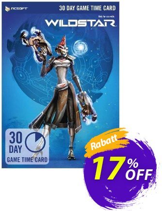 WildStar 30 Day Game Time Card PC Gutschein WildStar 30 Day Game Time Card PC Deal Aktion: WildStar 30 Day Game Time Card PC Exclusive Easter Sale offer 