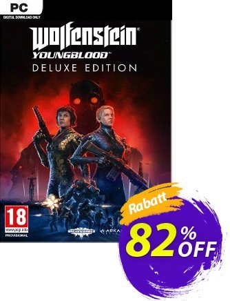 Wolfenstein: Youngblood Deluxe Edition PC - EMEA  Gutschein Wolfenstein: Youngblood Deluxe Edition PC (EMEA) Deal Aktion: Wolfenstein: Youngblood Deluxe Edition PC (EMEA) Exclusive Easter Sale offer 