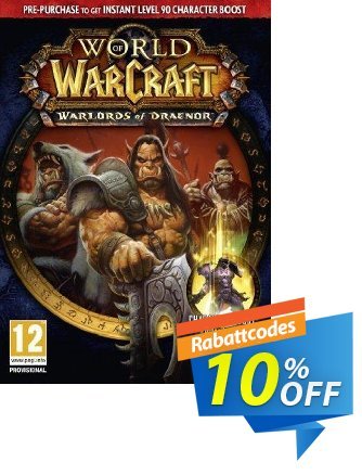 World of Warcraft (WoW): Warlords of Draenor Pack PC/Mac Coupon, discount World of Warcraft (WoW): Warlords of Draenor Pack PC/Mac Deal. Promotion: World of Warcraft (WoW): Warlords of Draenor Pack PC/Mac Exclusive Easter Sale offer 