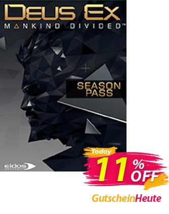 Deus Ex: Mankind Divided Season Pass PC Gutschein Deus Ex: Mankind Divided Season Pass PC Deal Aktion: Deus Ex: Mankind Divided Season Pass PC Exclusive Easter Sale offer 