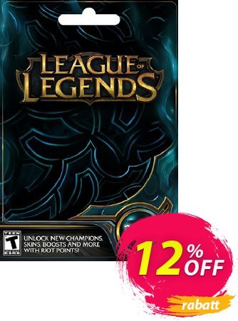 League of Legends: 3015 Riot Points Card Gutschein League of Legends: 3015 Riot Points Card Deal Aktion: League of Legends: 3015 Riot Points Card Exclusive Easter Sale offer 