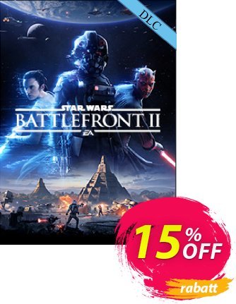 Star Wars Battlefront II 2 PC - The Last Jedi Heroes DLC Coupon, discount Star Wars Battlefront II 2 PC - The Last Jedi Heroes DLC Deal. Promotion: Star Wars Battlefront II 2 PC - The Last Jedi Heroes DLC Exclusive Easter Sale offer 