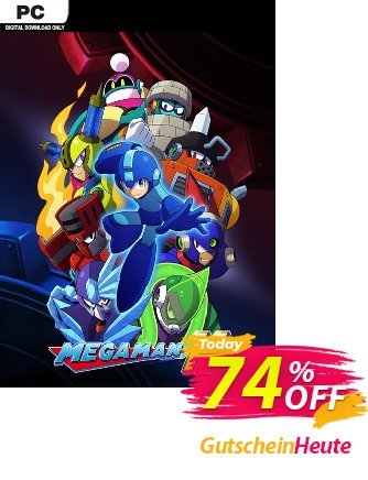 Mega Man 11 PC Coupon, discount Mega Man 11 PC Deal. Promotion: Mega Man 11 PC Exclusive offer 